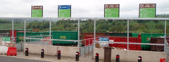 House clearance recycling centre